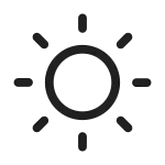 Weather Sunny SVG Icon